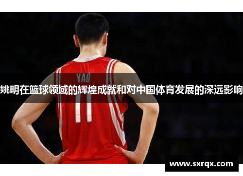 姚明在篮球领域的辉煌成就和对中国体育发展的深远影响